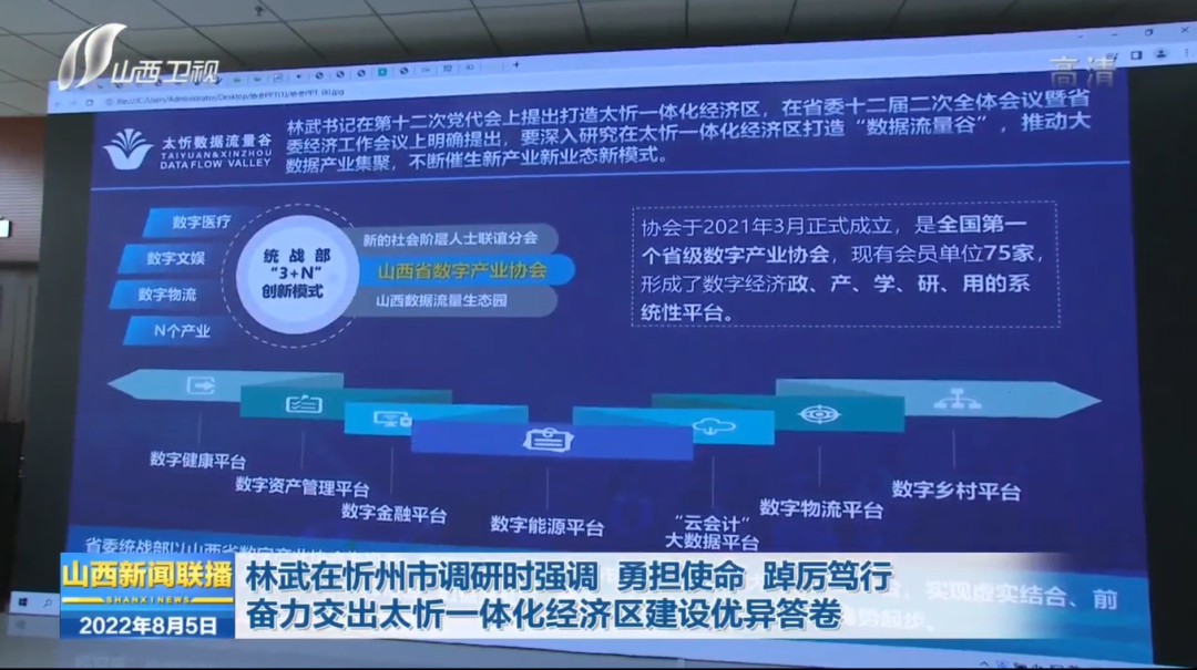 省委書記林武赴太忻數(shù)據(jù)流量谷調(diào)研并強(qiáng)調(diào)，發(fā)展數(shù)字經(jīng)濟(jì)是必答題、搶答題(圖1)